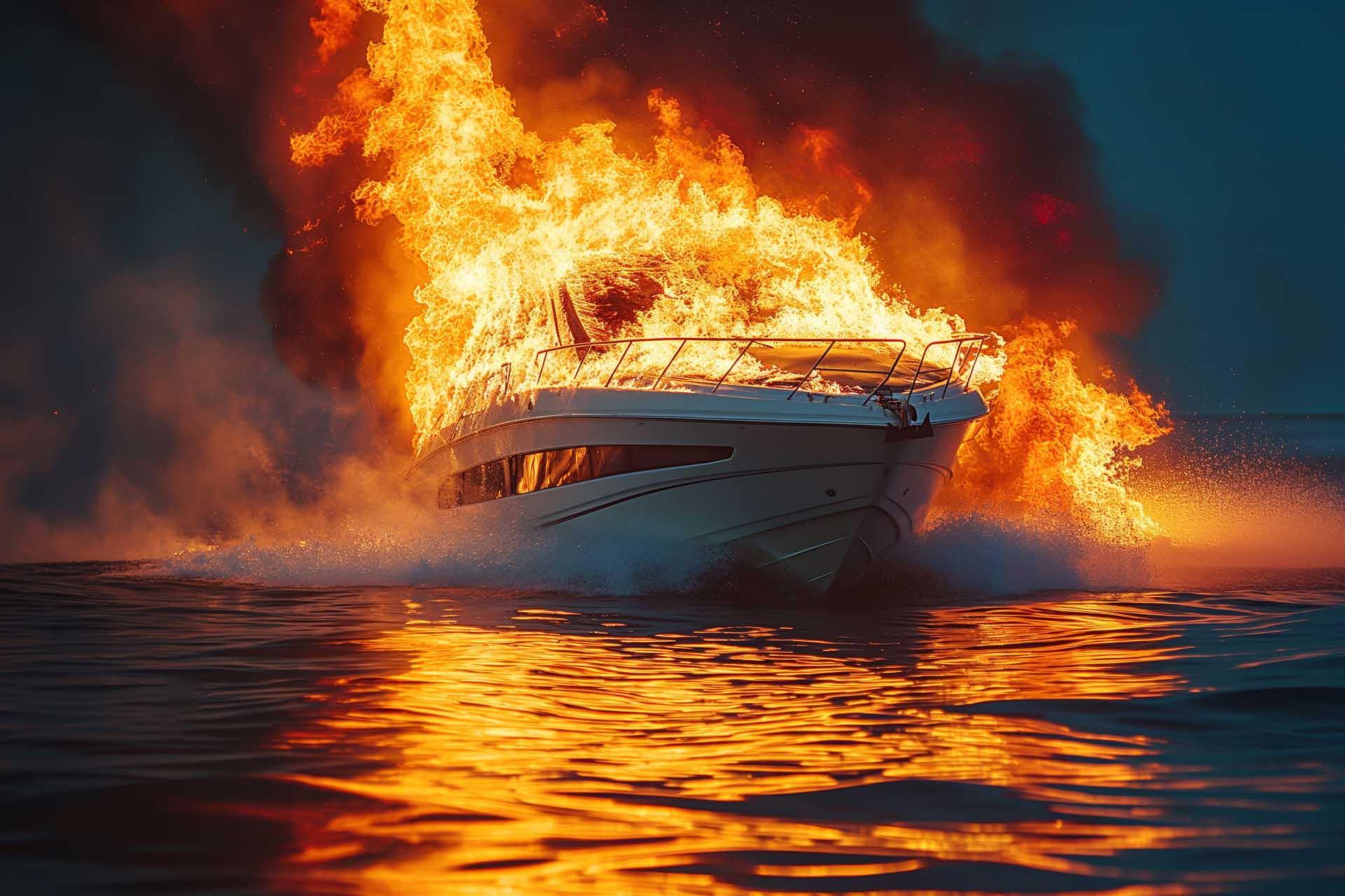 Brandschutz auf dem Wasser